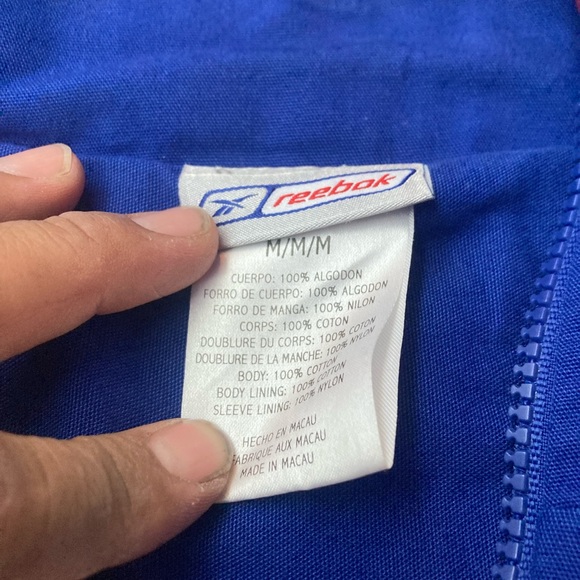 NFL New York giants Reebok jacket nascar style medium - Picture 4 of 6